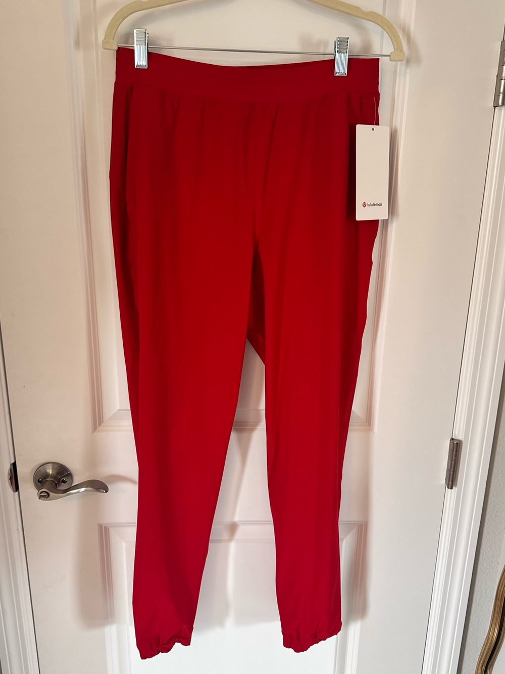 lululemon athletica Red Pull-On adapted state high rise joggers